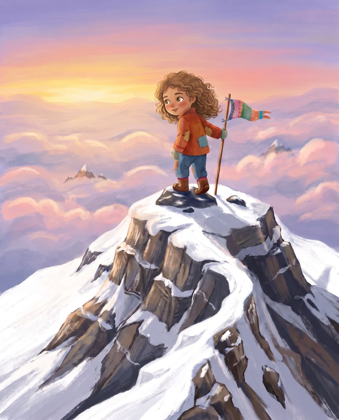 Anna as the star of Above the Cloudline