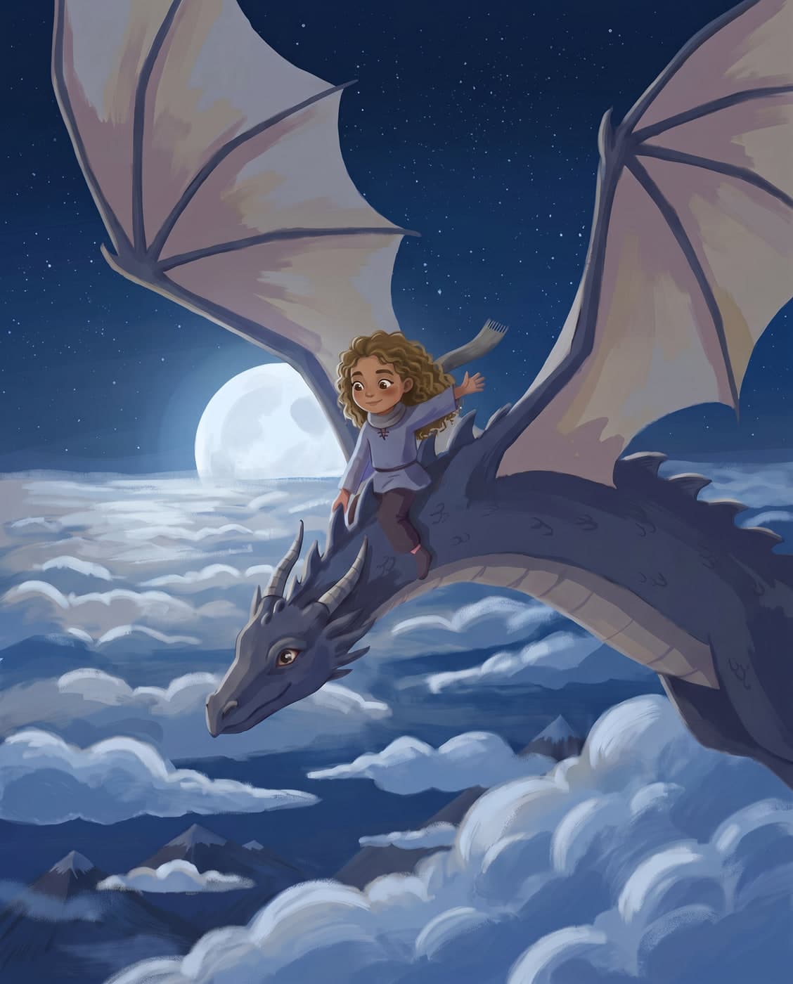Anna as the star of Over the Sleeping World