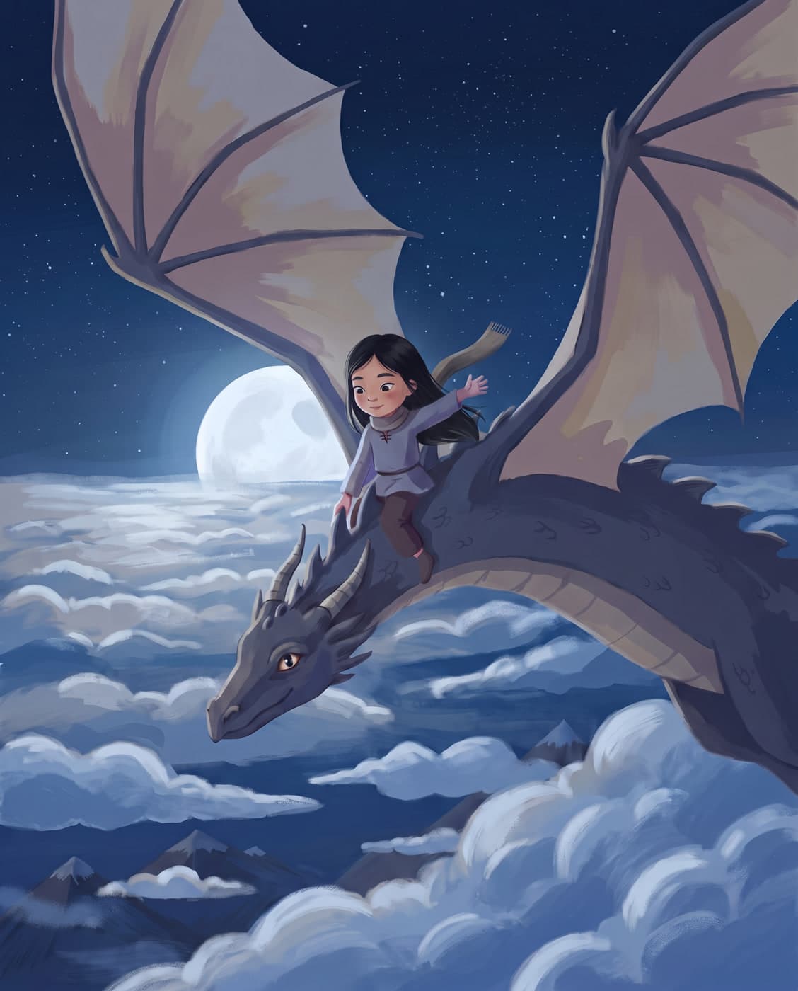 Emma as the star of Over the Sleeping World