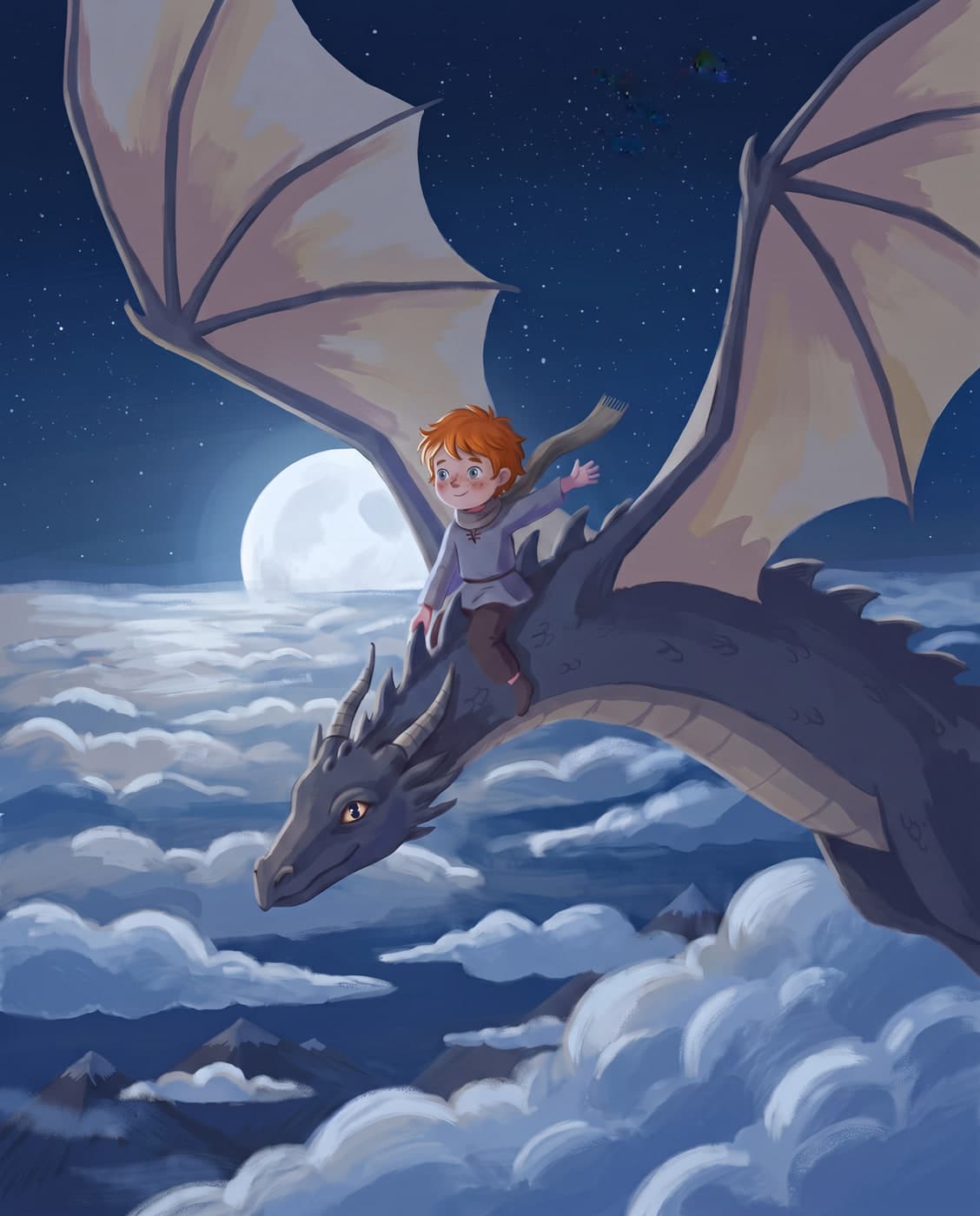 Tom as the star of Over the Sleeping World