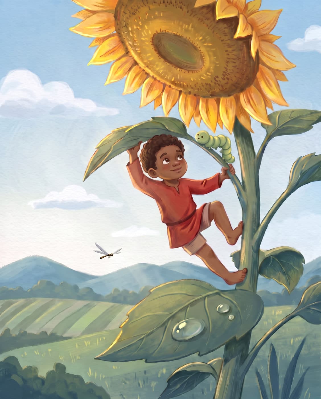 David as the star of The Sunflower Tree
